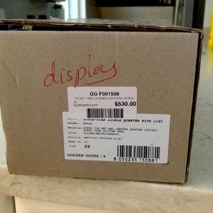 Golden Goose Sneakers - Leopard and Silver. Never been worn. Size 39